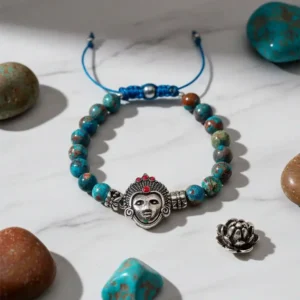 Pulsera budista de piedras