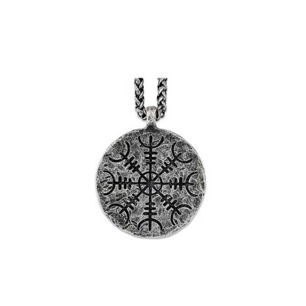 Dije colgante Vikingo, amuleto de protección