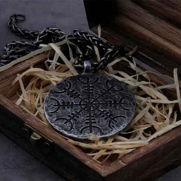 Dije colgante Vikingo, amuleto de protección - Imagen 2
