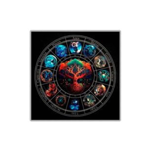 paño para lectura de tarot Luna Mágica