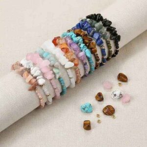 Pulseras Tobilleras de piedras naturales
